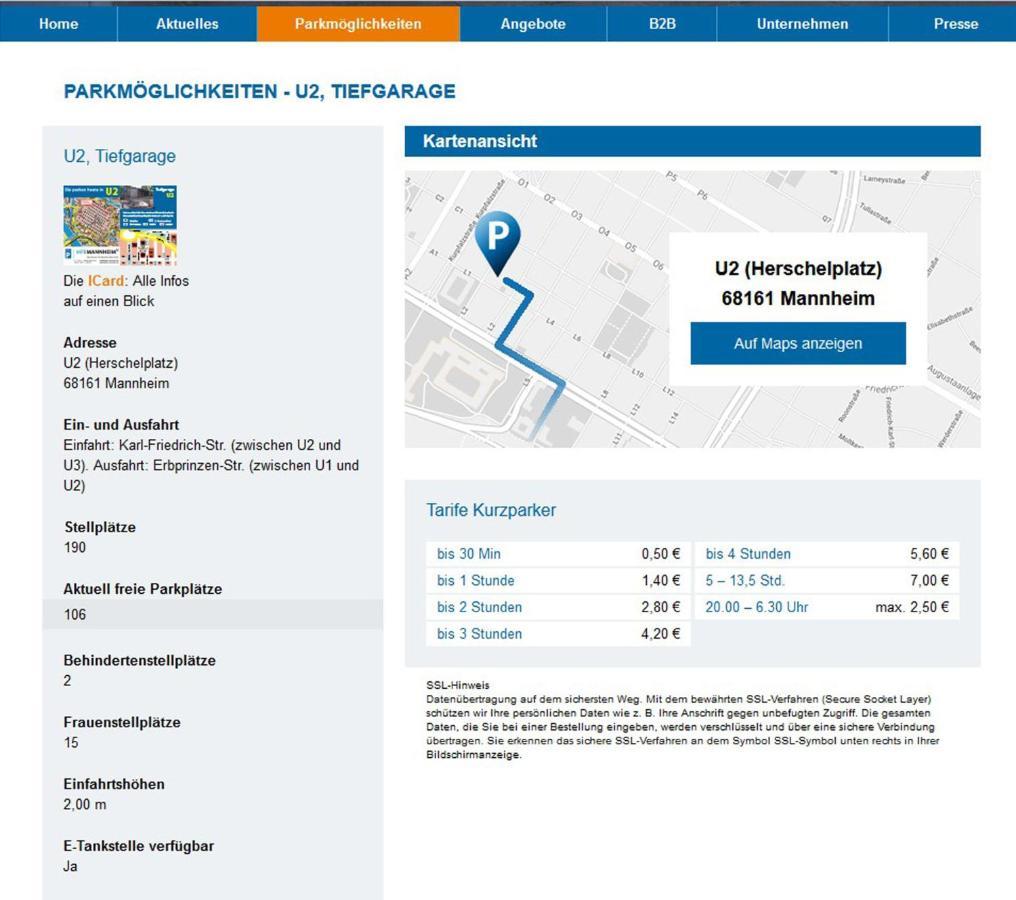 Gemuetliches Privatzimmer In Mannheims Stadtmitte 外观 照片