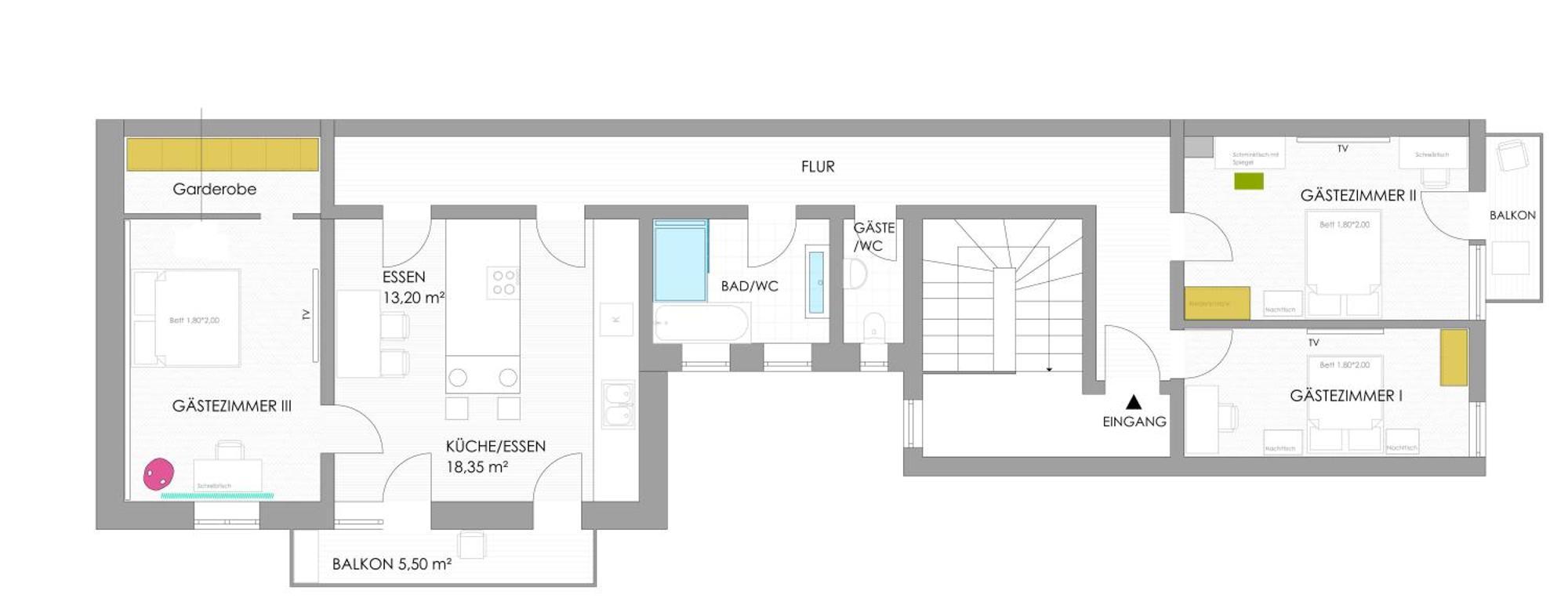 Gemuetliches Privatzimmer In Mannheims Stadtmitte 外观 照片